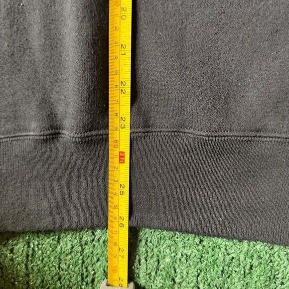 Vintage 90s Festive Cat Christmas Sweatshirt Crewneck funny Santa Hat - XL - Picture 6 of 8